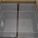 YBM HOME Kitchen Pantry Organizer Wire Baskets for Shelves, Cabinets, Pantry, Countertop, Mesh Open Storage Bin Metal Basket for Organizing Food Supplies, 3 Pack, 14.5x9.25x7