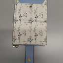 Cute Blue Flower Wallet for Women and Girls Small Kawaii Coin Purse with ID Window, Compact Cash Wallet for Ladies, Girls, and Teens, Lightweight and Stylish Design