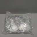 Timgle 20000 Pcs Icicle Tinsel Strands for Christmas Tree Tinsel Foil Fringes Shiny Icicles Garland for Christmas Tree Party Decor Birthday Supplies (Silver)