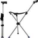 Lightweight Travel Stools for Adults. Cane with seat,Walking Stick,Foldable Chair,Hiking Stick,Camping,Hiking,Walking Cane Chair,Walking Stick with seat,Seatable Crutch Stool,Stick Chair
