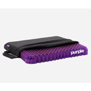 Purple Royal Seat Cushion, Portable 2 Inch Gel Seat Cushion, GelFlex Grid