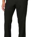 Amazon Essentials Men's Classic-Fit Wrinkle-Resistant Stretch Dress Pants (36W x 30L, Black)