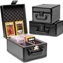 SLAB ARMOR 2 Row Graded Card Storage Box PSA Card Slab Case For Graded cards Holds 80+ Slabs 2 Row Graded Card Case for PSA Slab Box Graded 2 Row Card Storage Box Sports Baseball Card Collector Gifts