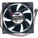 Ultra-Quiet Cooling Fan for Tianxuan TX8025L12S Refrigerator Power Fan DC 12V 0.08A 8CM 8025 0.96W 2-Wire Cooling Fan