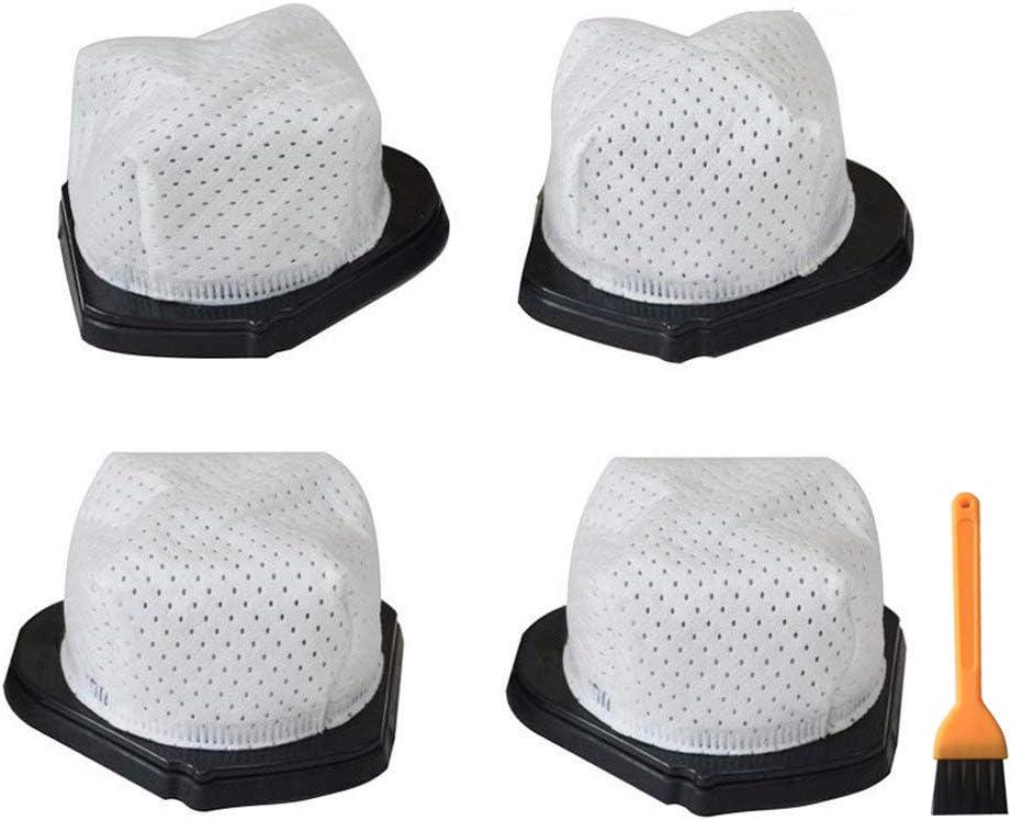 EZ SPARES 4PCS Replacement For Shark XSB726N Washable Dust Cup Filter Hepa Models SV75 SV70 SV726 Hand Vacs SV736, SV738, SV748, SV760 