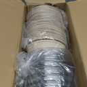 25 oz Disposable bowls with lids food storage Plant Fibers 50 Pack