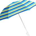 CARIBBEAN JOE Umbrella for Beach Chair, Adjustable and Universal, UV Protection