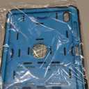 Cantis Case for iPad 11-inch (A16) 2025/ iPad 10th Generation 2022 (10.9 inch), Shockproof Cover 10th Generation with Pencil Holder & Kickstand, Black+Blue