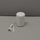 Portable Mini Humidifier, 300ml USB Cool Mist Small Humidifier with Colorful Lights. Perfect for Bedroom, Office, Plants, travel & Car (White)