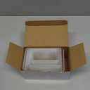 Chuangdi 2 Sets Acrylic Display Risers, Product Stand, Jewelry Display Riser Shelf Showcase Fixtures for Dessert Cupcake Candy Figure Treat Action Showcase(Clear,Small Set)