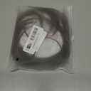 Anemone 6 inch Short Middle Part Straight Real Human Hair Topper Small Thin Clip-in Hair Bangs for Mild Hair Loss Suitable for Women and Men Reddish Tone (Dark Brown)