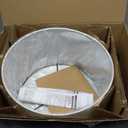 Globe Electric Avellino 66-in Matte Black Shaded floor lamp Floor Lamp with Fabric Shade