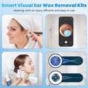 Ear Wax Removal - Ear Cleaner - Ear Camera - FSA HSA Eligible - Ear Wax Removal Kit - Ear Wax Removal Tool Camera - 1080HD Effective for Cleaning Ear Wax Build-Up