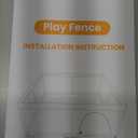 Baby Playpen for Babies and Toddlers with Mat Baby Fence Play Yards for Indoor & Outdoor with Breathable Mesh Anti-Fall (Pink