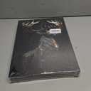 3pcs Black Gold Elk Canvas Wall Art Modern Deer Theme Posters Prints Paintings Wildlife Pictures Wall Decor for Bedroom Living Room Office Bathroom Decoration Unframed