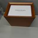 Aspen Studio Photo Urn for Human Cremation Walnut Wooden Urn with Picture Frame Decorative Urn by Aspen Studio