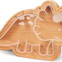 Wooden Dinosaur Piggy Bank for Boys and Girls - Fun Money Saving Dino Piggy Bank for Kids - Perfect for Children and Toddlers of Any Age to Learn About Savings, Responsibility and Long Term Goals