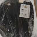 PERFNIQUE Irregular Wall Mirror Asymmetrical Mirror, 27''x19'' Black Mirror for Bathroom Bedroom Living Room Entryway, Decorative Modern Wall Decor, Wall Mounted Mirror (Black, 27''x19'')