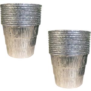 30 Pack Grease Bucket Liner for Traeger Pro Series 575/780, 20/22/34 Series, Ironwood 650/885, Z Grills, Green Mountain Grills(GMG), Grill Drip Tray for Traeger BAC407z Disposable Foil
