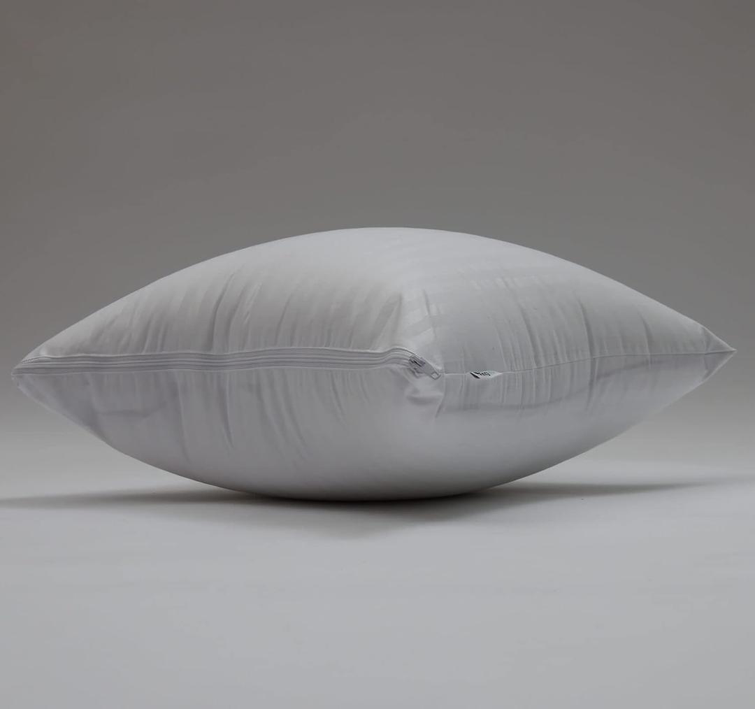 Premium Pillow Protector White 24 In 2 Pack