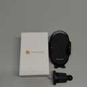 Miracase Phone Holders for Your Car with Metal Hook Clip, Air Vent Cell Phone Stand Car Mount, Universal Automobile Cradle for Garmin GPS Fit iPhone Android and All Smartphones, Dark Black