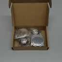 Loose Leaf Tea Infuser, 4PCS Tea Strainer Stainless Steel Tea Ball with Chain and Drip Trays, Small Tea Filter Set for Mug (Teapot)