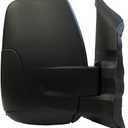 Passenger Right Side Mirror Replacement Lower Glass with Plate fit Ford Transit 150 250 350 from 2015-Onward