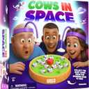 What DO You Meme? Cows in Space, Hilarious Kid-Friendly 2026 Toy of The Year Finalist Game by Relatable, Includes 2 UFO Headbands, 1 Electronic Spinning Base, 21 Cows, and Instructions
