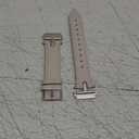 Wearlizer Leather Band Compatible with Samsung Galaxy Watch 7/6/5/4 Band 40mm 44mm/Watch 6 Classic 43mm 47mm/Watch 5 Pro 45mm/Watch 4 Classic 42mm 46mm/Watch 3 41mm/Active 2, 20mm Watch Band Women (Starlight/Starlight Buckle)