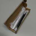 Kitchen Cabinet Pulls - Black Cabinet Handles - 5 Pack Long Cabinet Hardware for Drawers Dresser Furniture Pulls (5.04 inches Hole Center - 7.87 inches Length)