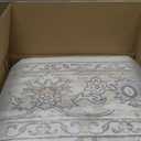 Washable 8x10 Area Rugs - Rugs for Living Room Stain Resistant Soft Carpet Vintage Large Rugs for Bedroom Non Slip Backing Office Nursery Kid & Pet Friendly - Beige