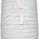 1/2" (13mm) White Knitted Elastic - US Made 10 Yards