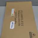 Amagic Pure White Flameless Candles, Battery Operated Candles, Acrylic Flickering LED Pillar Candles with Remote Control and Timer, 3D Wick, Yellow and Blue Glow, D2.2 xH5 6" 7", Set of 9