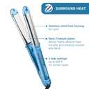 BaBylissPRO 1" Ultra-Sleek Stainless Steel Styling Iron, Hair Straightener, Waver and Curling Tool in one