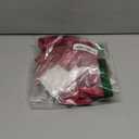 2 PCS Cabinet Door Festive Ribbons and Bows Decoration for Christmas Gift Holidays,Red