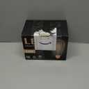 LED Dimmable Edison Light Bulbs 4W, 2200K-2400K Warm White (Amber Glass) ST64, E26 Base Pack of 6