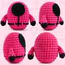 Wacipek Amigurumi Crochet Kit for Beginners | Complete DIY Starter Set with Easy Yarn, Lightweight Hooks, Step-by-Step Video & Pattern | Learn to Make Cute Character Toys | Ideal for Kids & Adults