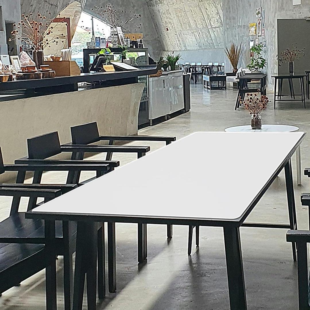 36 x 24Silicone mat, Large Silicone Heat-Resistant mat, Kitchen countertop Non-Slip mat, Craft Table placemat.(Translucent)