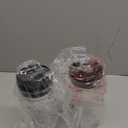 16oz QB3001SS QB3000SS BL660 BL770 BL780 BL830 Blender Cups for Ninja Replacement Fit Compact Personal Blender with Lids- 2 Pack.