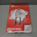 Morph Spider Costume For Women Poncho, Halloween Poncho For Womens, Halloween Costumes For Women Adult Spiders, White