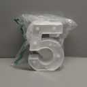 Pooqla 25th Birthday Decorations for Her Him, Light Up Number 25 for Party Table Decorations, 25th Birthday Gift for Women Men, Backdrop Wall Decor for 25th Wedding Anniversary Decoration (White)