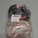 Sratte 2 Rolls Self Adhesive DIY Keel Guard for Fiberglass and Aluminum Boats Protector Kayaks Accessories, Black, White (118 x 2 Inch)