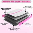 Inflatable Gymnastics Mat 10ft/ 13ft/ Air Training Mats+Gymnastics Barrel, 4/ 6 inThickness Tumble Track Mat Inflatable Floor Mats with Air Pump for Tumble Gym Training Cheerleading Yoga Home Outdoor