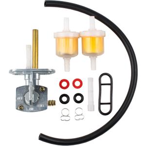 Fuel Valve Petcock Shut Off Tank Switch for Yamaha PW80 TTR125 225 230 250 YFS200 YFM250 YFM350 YFM400 YFM660 DRZ400 XT250/350 Big Bear 250 350 400 Warrior 350 Kawasaki Suzuki Quadsport 400