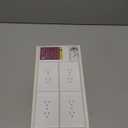 Bates- 1-Gang Duplex Wall Plate, 3.18"x 4.98", 10 Pack, Ivory, Unbreakable Electrical Outlet Cover Plates, Heat & Impact Resistant, Easy-to-Clean, Duplex Receptacle Cover for Home & Office