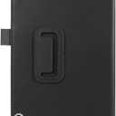 Tablet Cover for Amazon Kindle Fire HD 8 10th K72LL4(2020 Release),Ultra Slim Folio Stand Lightweight Leather Case for Kindle Fire HD 8 Plus/HD 8 2020/Kids 10th Gen 8" (Li-Black)