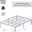 Bamboo Bed Frame Classic 12-Inch Solid Platform Bed with Wooden Slats
Non-Slip Wood Slats,Full Size Bed,Heavy Duty,Easy Assembly,Noise Free,9 Strong Support Leg Dorm Apartment Guest Room