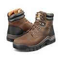 Carhartt Women's Rugged Flex 6" Comp Toe Work Boot, Brown, 9 M US