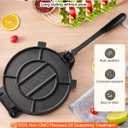 VEVOR Tortilla Press 12 In Cast Iron Roti Maker and Tortilladora Heavy Duty