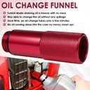 Fits for Honda EU2200i Generator Mess Free Oil Change Funnel & Magnetic Oil Dipstick Complete Kit